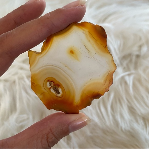 RAINBOW IRIS AGATE Slice - Picture 4 of 8